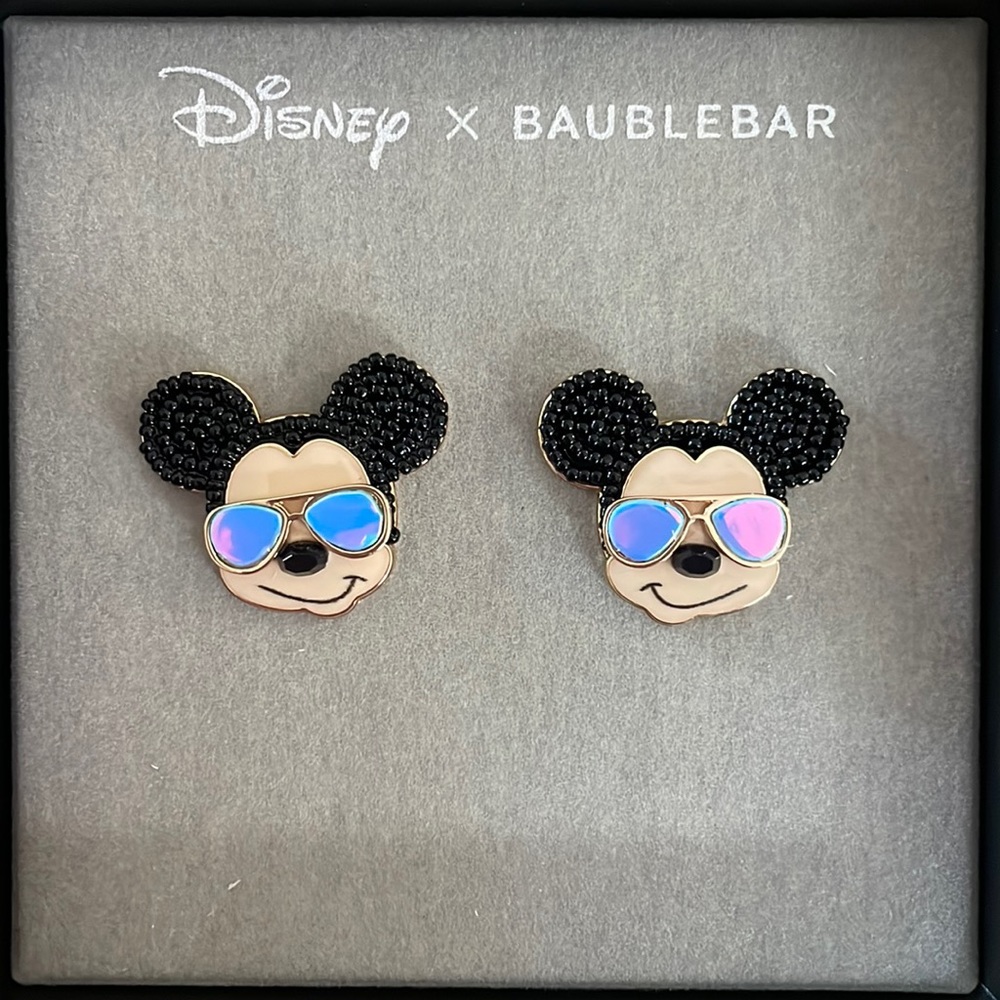 Disney X Baublebar earrings